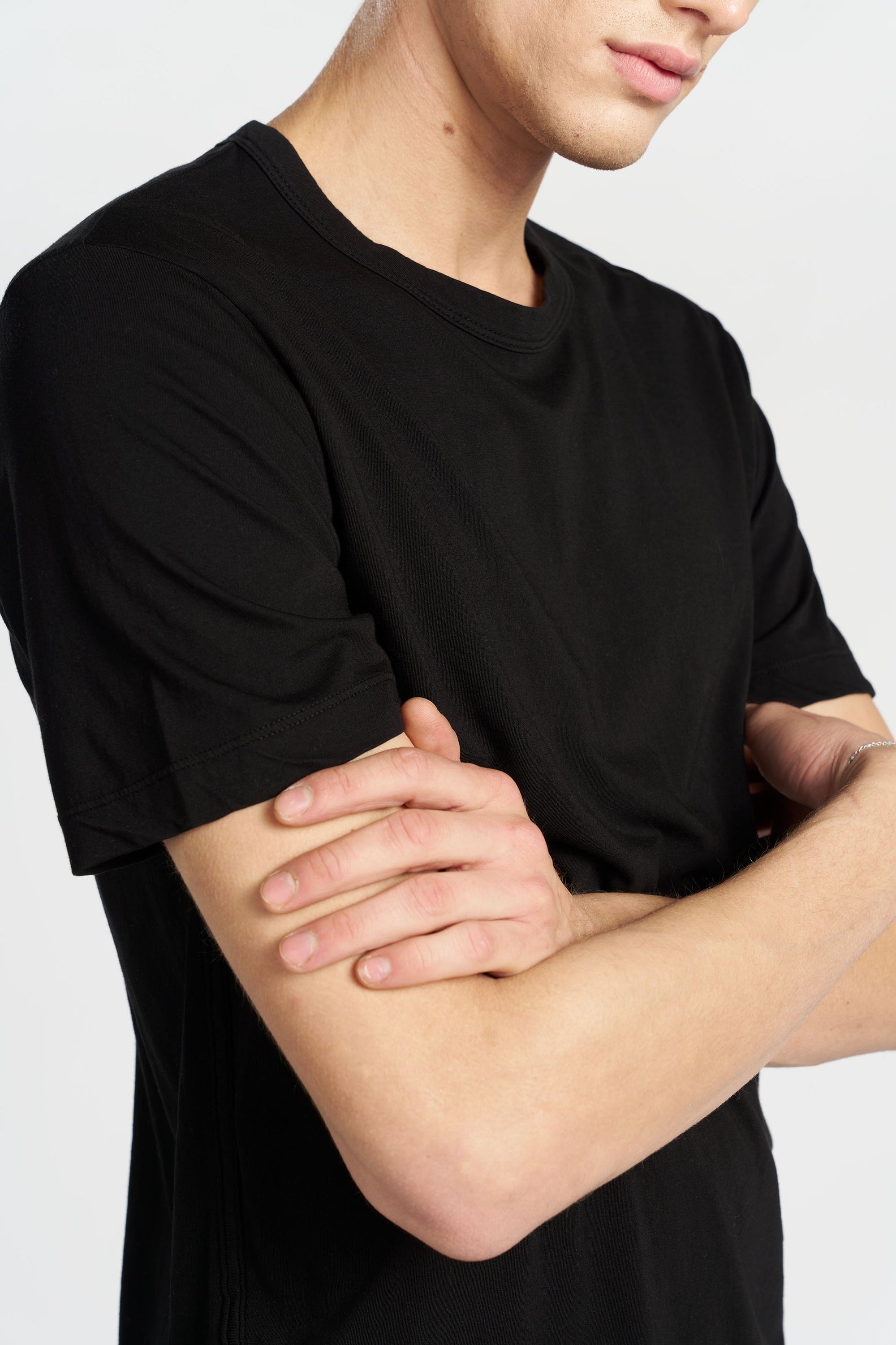 Cotton Citizen T-Shirt Classic Crewneck Vintage Black-Men&#39;s T-Shirts-Brooklyn-Vancouver-Yaletown-Canada