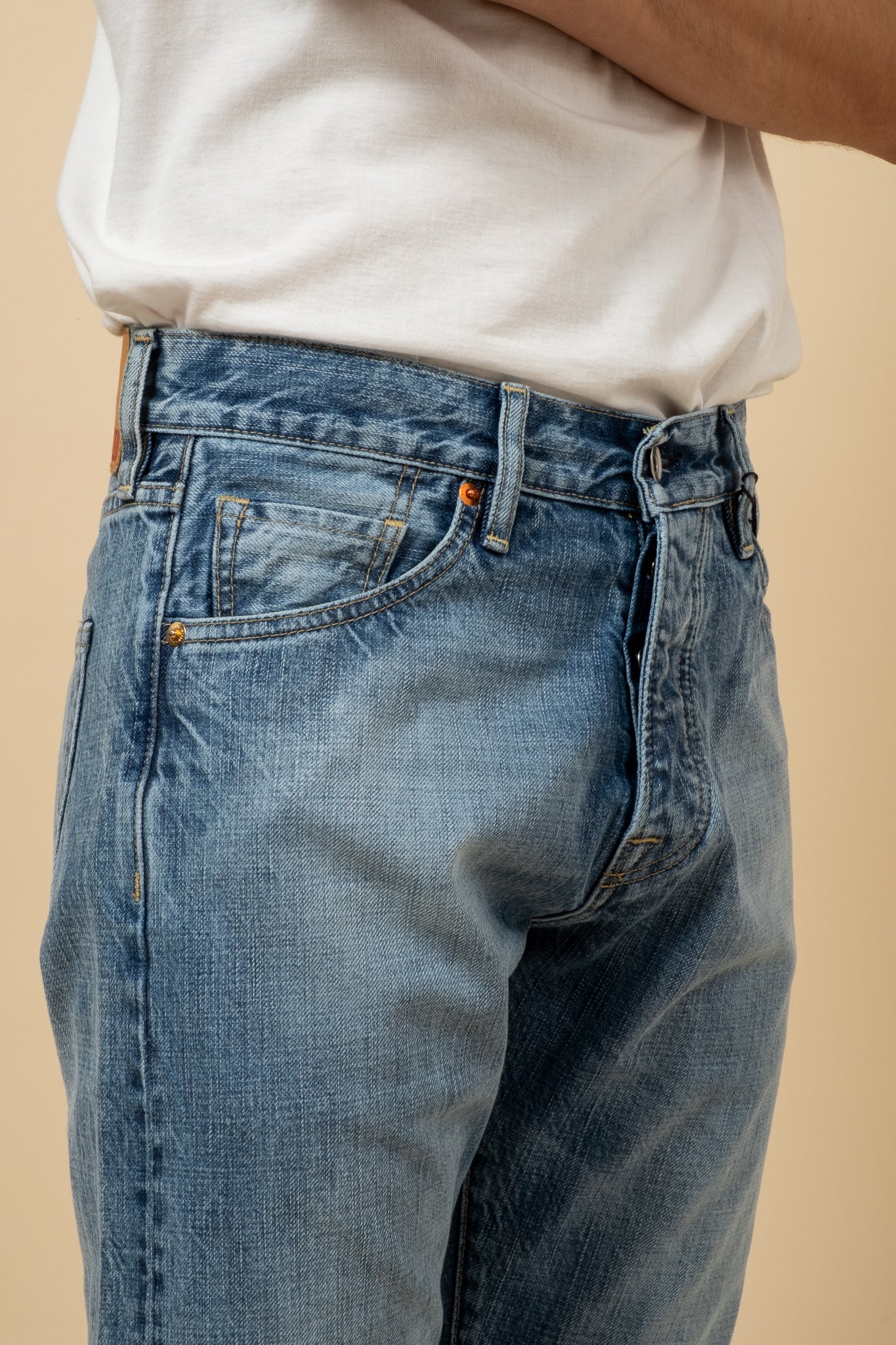 COF Studio M8 Straight 14oz RG CO IND Selvedge Worn Down-Men's Denim-Brooklyn-Vancouver-Yaletown-Canada