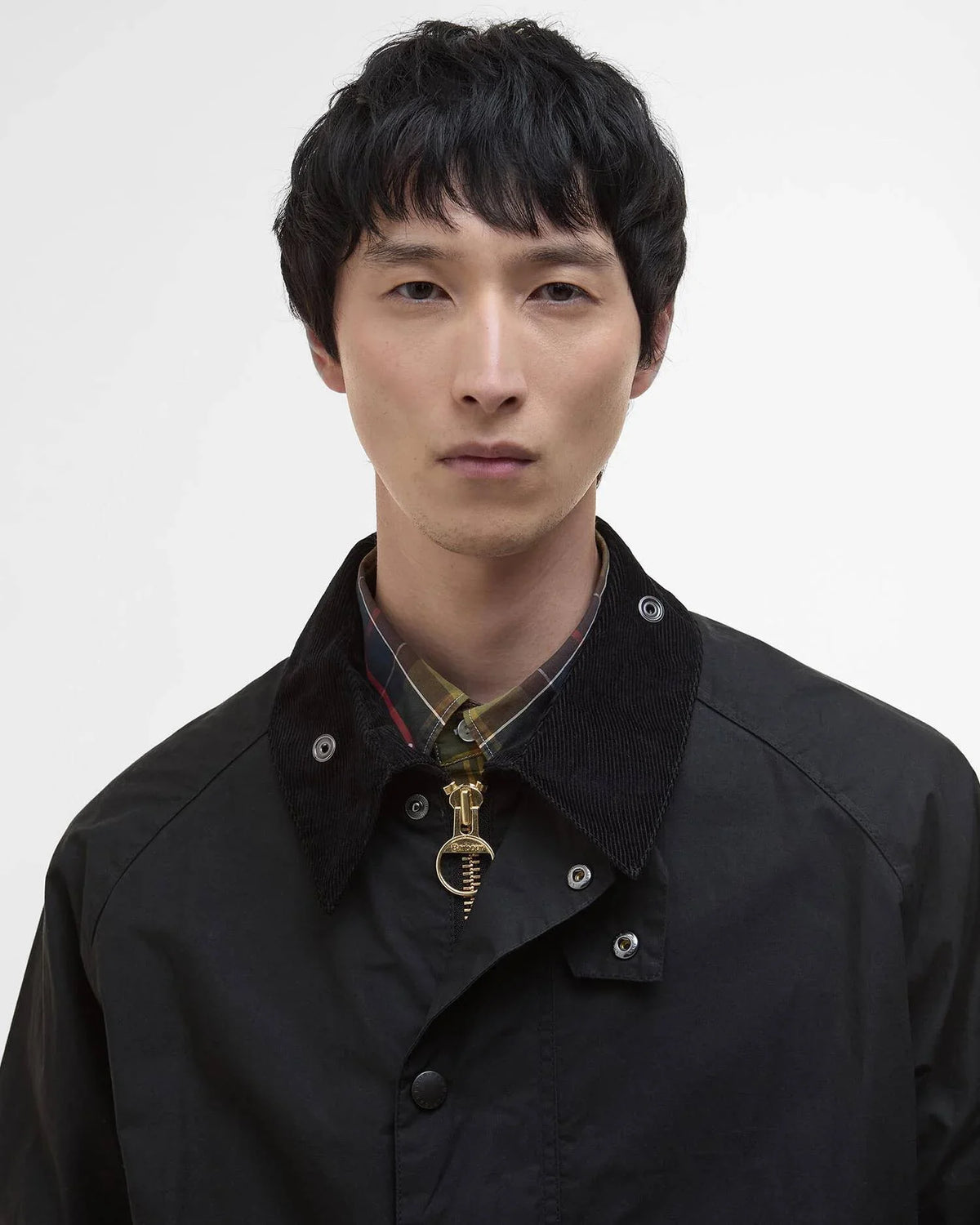 Barbour Os Transport Wax Jacket - Black-Men's Coats-Brooklyn-Vancouver-Yaletown-Canada