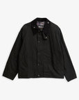 Barbour Os Transport Wax Jacket - Black-Men's Coats-Brooklyn-Vancouver-Yaletown-Canada