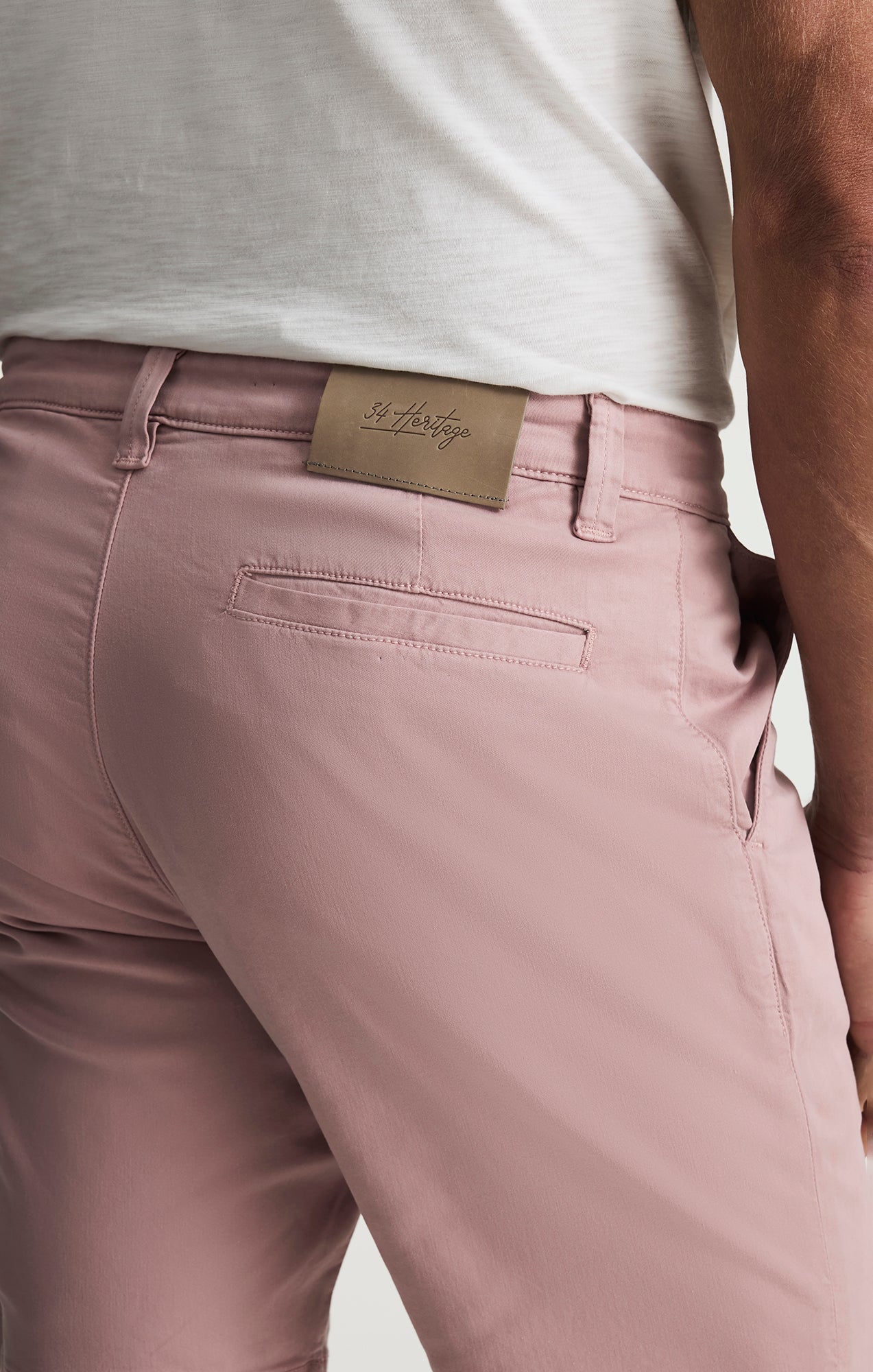 34 Heritage Arizona Pink Twill-Men's Shorts-Brooklyn-Vancouver-Yaletown-Canada