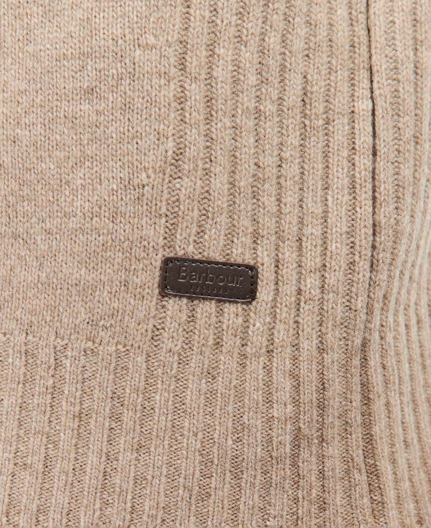 Barbour Jacket Nelson Essential Half Zip Stone-Men's Jackets-Brooklyn-Vancouver-Yaletown-Canada