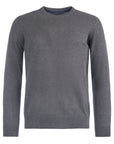 Barbour Pima Cotton Crewneck Sweater - Charcoal-Men's Sweaters-Brooklyn-Vancouver-Yaletown-Canada