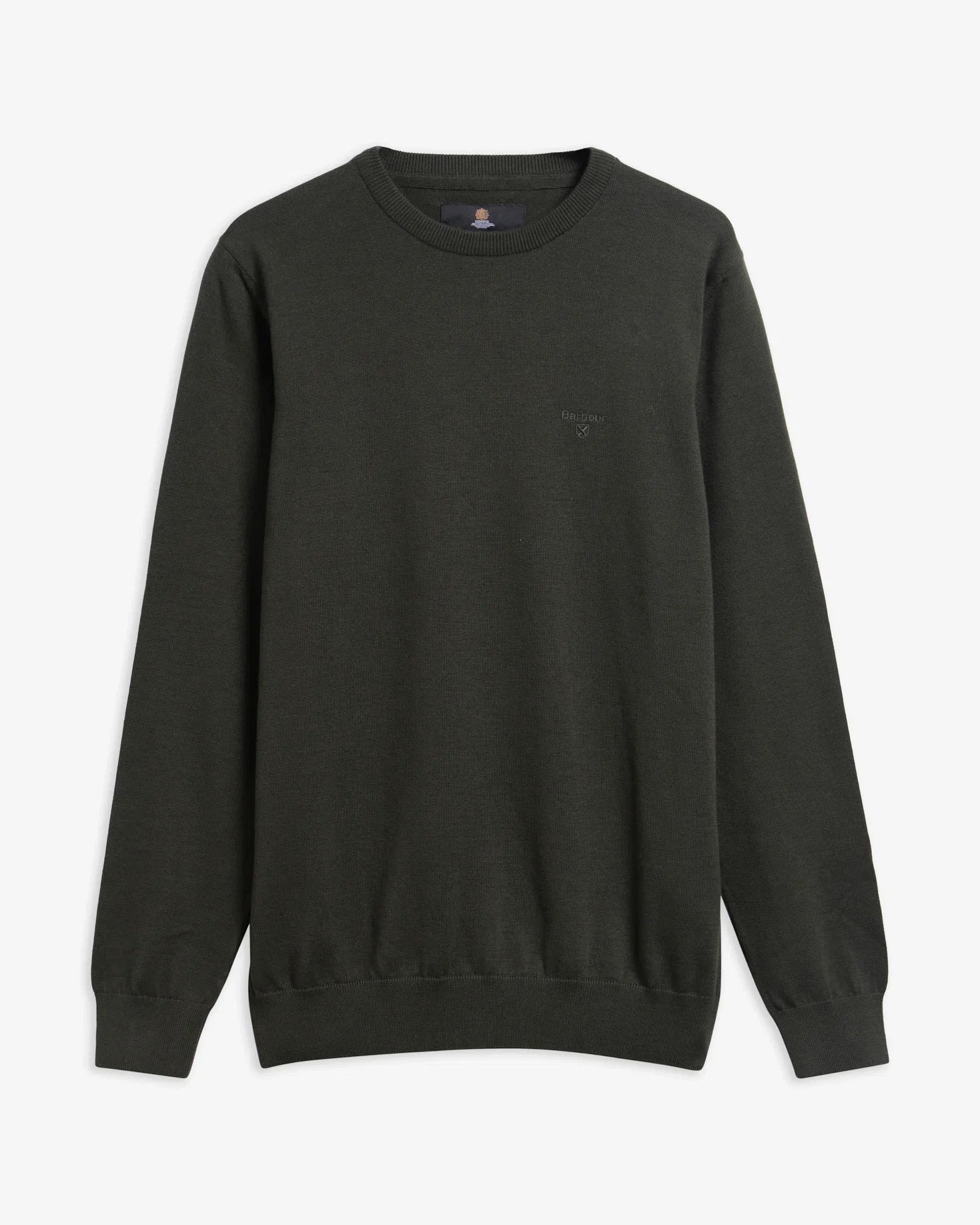 Barbour Pima Cotton Crewneck Sweater - Sage-Men's Sweaters-Brooklyn-Vancouver-Yaletown-Canada