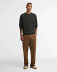 Barbour Pima Cotton Crewneck Sweater - Sage-Men's Sweaters-Brooklyn-Vancouver-Yaletown-Canada