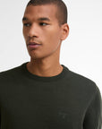 Barbour Pima Cotton Crewneck Sweater - Sage-Men's Sweaters-Brooklyn-Vancouver-Yaletown-Canada