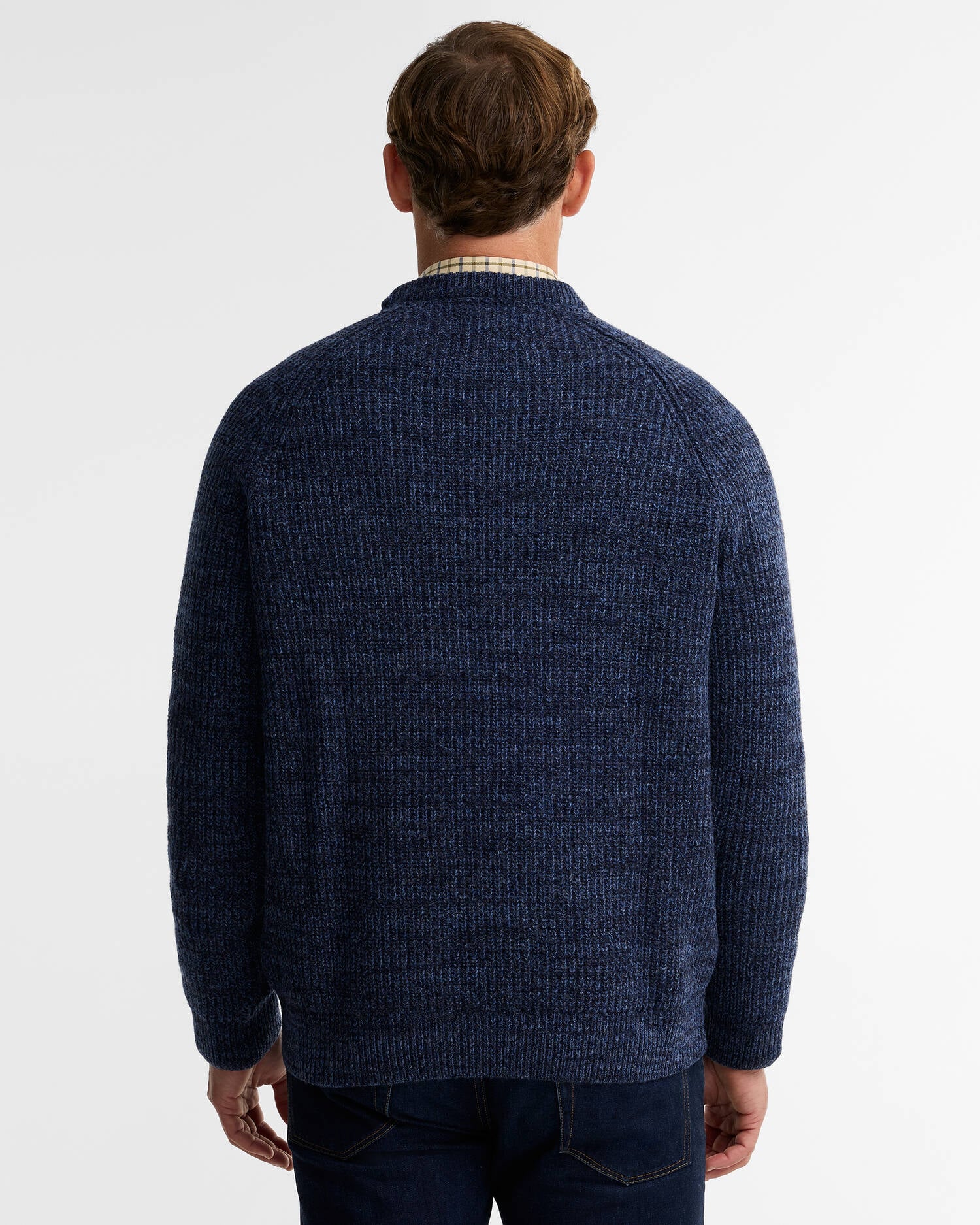 Barbour Horseford Crew Neck Jumper - Navy-Men's Sweaters-Brooklyn-Vancouver-Yaletown-Canada