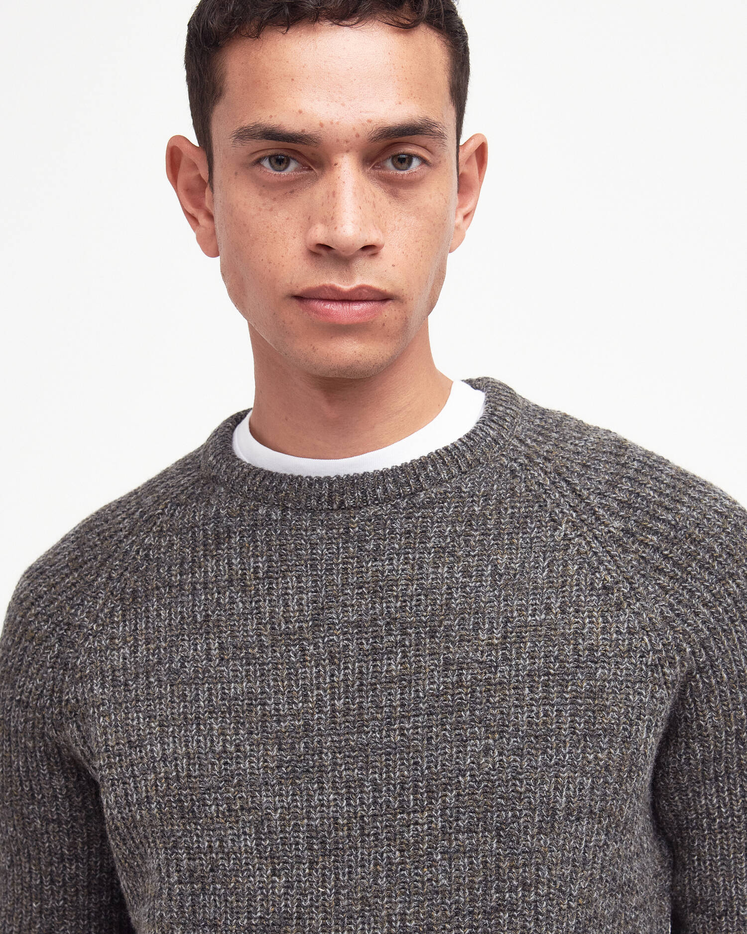 Barbour Horseford Crew Neck Jumper - Olive-Men&#39;s Sweaters-Brooklyn-Vancouver-Yaletown-Canada
