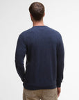 Barbour Waterbury Crew Neck Sweater - Navy-Men's Sweaters-Brooklyn-Vancouver-Yaletown-Canada