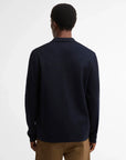Barbour Florcombe Knitted Cardigan - Navy-Men's Sweaters-Brooklyn-Vancouver-Yaletown-Canada