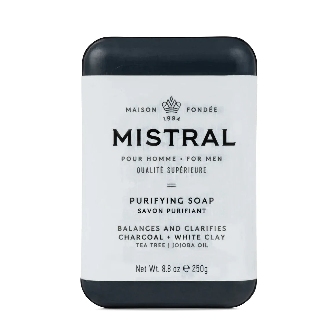 Mistral - Bar Soap - 250g-Men's Accessories-Purifying Performace Series-Yaletown-Vancouver-Surrey-Canada