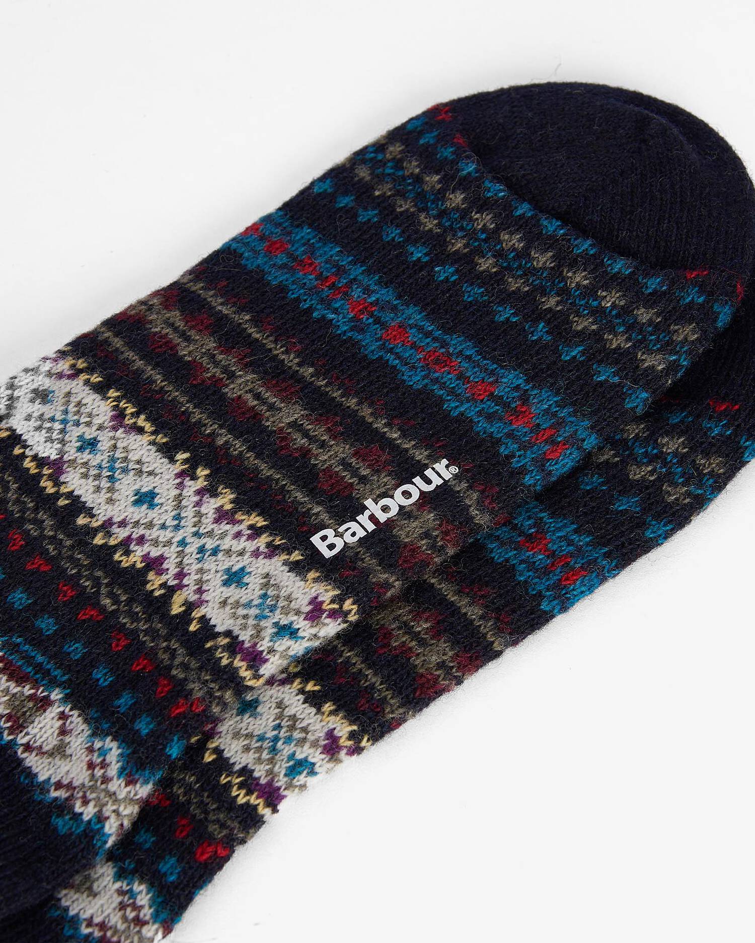 Barbour Boyd Socks - Navy Mix-Men's Accessories-Brooklyn-Vancouver-Yaletown-Canada