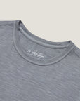 34 Heritage Slub Crew Neck Tshirt Monument Grey-Men's T-Shirts-Brooklyn-Vancouver-Yaletown-Canada