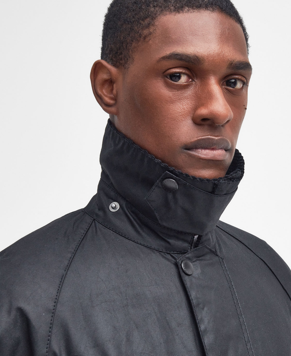 Barbour Beaufort Waxed Jacket - Black-Men's Coats-Brooklyn-Vancouver-Yaletown-Canada