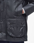 Barbour Beaufort Waxed Jacket - Black-Men's Coats-Brooklyn-Vancouver-Yaletown-Canada