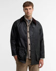 Barbour Beaufort Wax Jacket - Sage-Men's Coats-Brooklyn-Vancouver-Yaletown-Canada