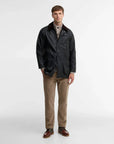 Barbour Beaufort Wax Jacket - Sage-Men's Coats-Brooklyn-Vancouver-Yaletown-Canada