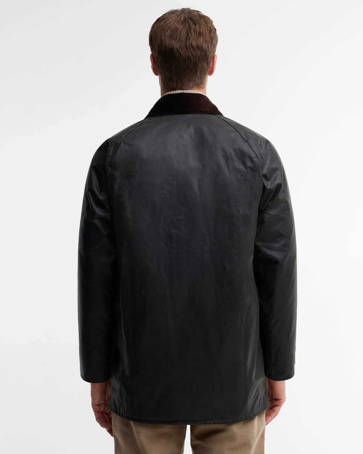 Barbour Beaufort Wax Jacket - Sage-Men's Coats-Brooklyn-Vancouver-Yaletown-Canada