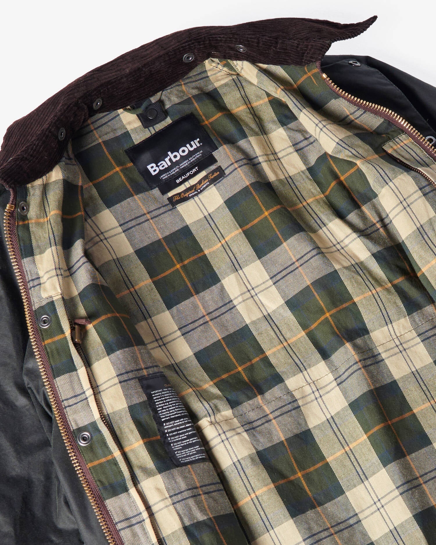 Barbour Beaufort Wax Jacket - Sage-Men's Coats-Brooklyn-Vancouver-Yaletown-Canada