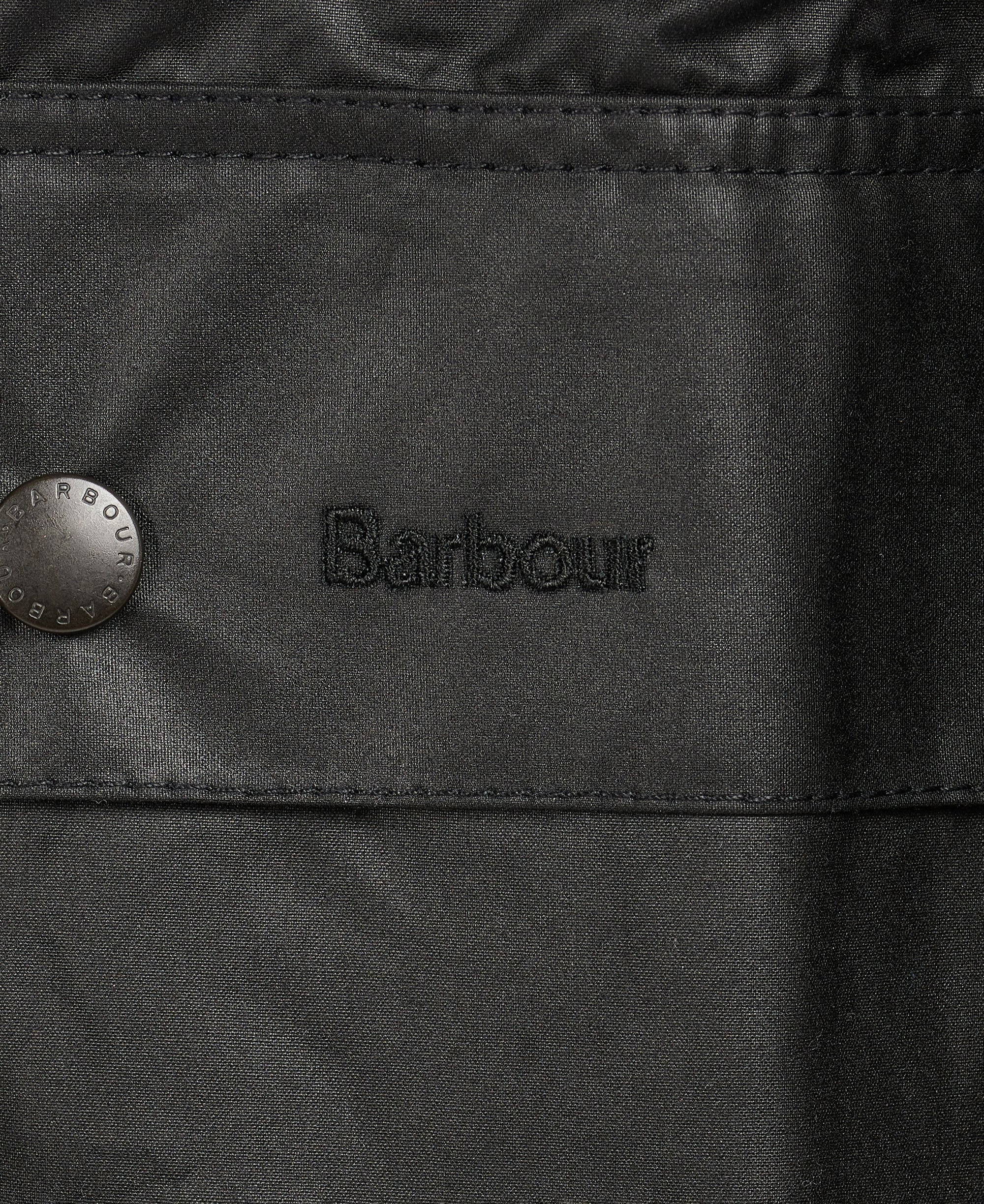 Barbour Bedale Wax Coat - Black-Men's Coats-Brooklyn-Vancouver-Yaletown-Canada