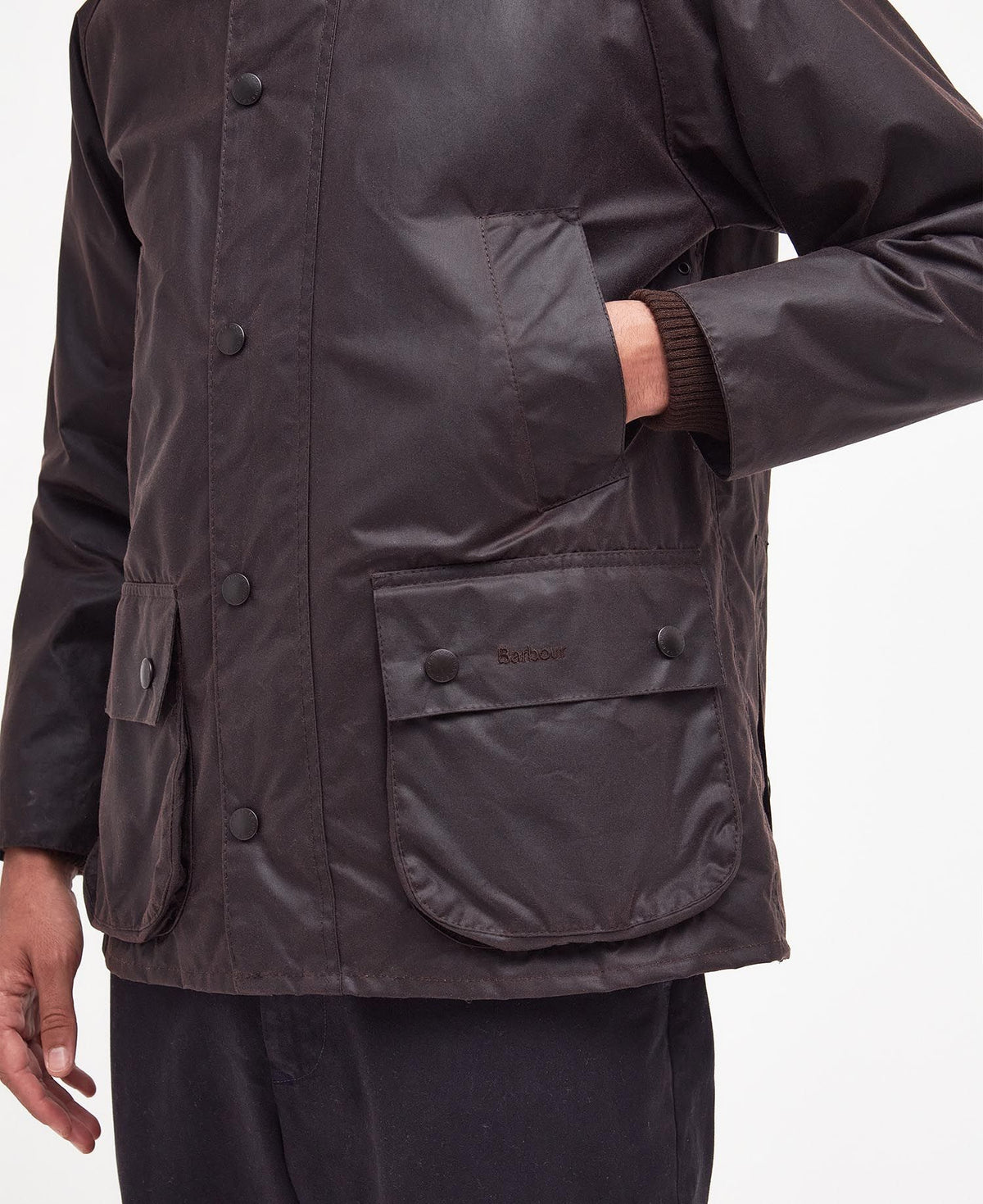 Barbour Bedale Wax Coat - Rustic-Men's Coats-Brooklyn-Vancouver-Yaletown-Canada