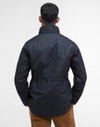 Barbour Sapper Wax Jacket - Black/Classic-Men's Jackets-Brooklyn-Vancouver-Yaletown-Canada