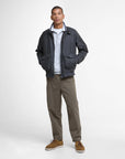 Barbour Modern Royston Wax Jacket - Grey-Men's Jackets-Brooklyn-Vancouver-Yaletown-Canada