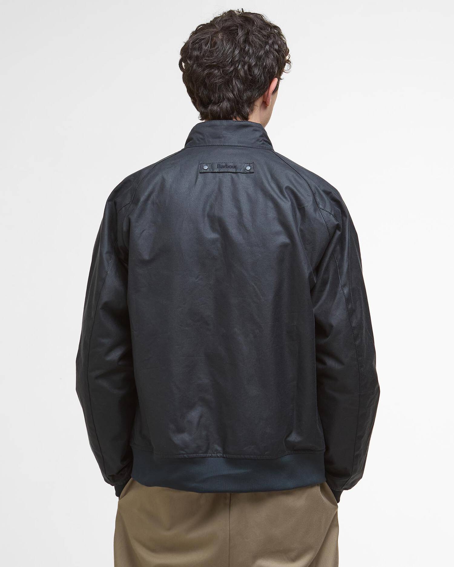 Barbour Modern Royston Wax Jacket - Navy-Men's Jackets-Brooklyn-Vancouver-Yaletown-Canada