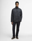 Barbour Tartan Ambleside - Navy Tartan-Men's Coats-Brooklyn-Vancouver-Yaletown-Canada