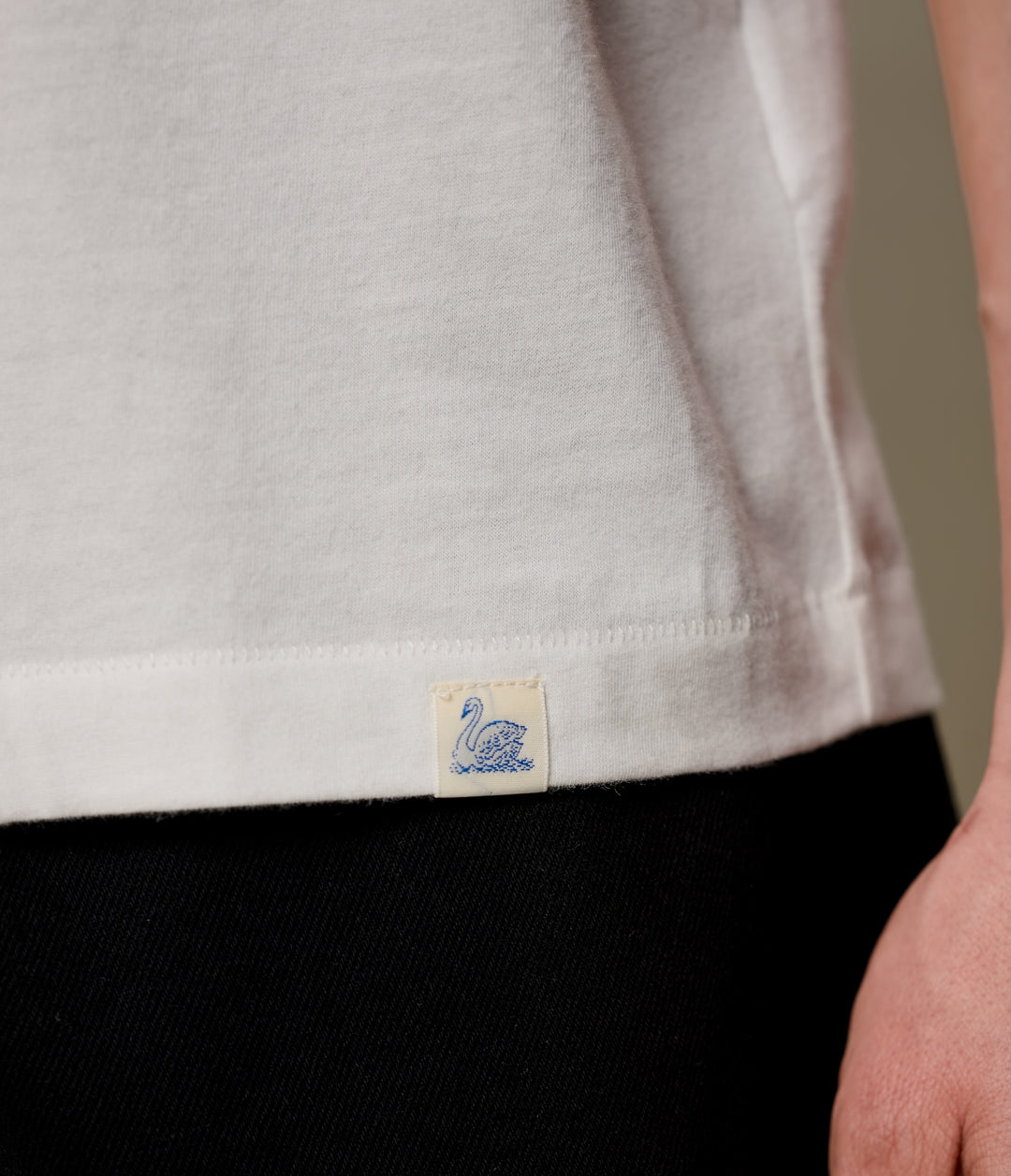 Merz Soft Pima Cotton V-Neck T-Shirt - White-Men's T-Shirts-Brooklyn-Vancouver-Yaletown-Canada