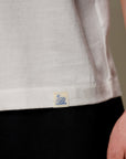 Merz Soft Pima Cotton V-Neck T-Shirt - White-Men's T-Shirts-Brooklyn-Vancouver-Yaletown-Canada