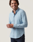 34 Heritage Denim Shirt Bleach-Men's Shirts-Brooklyn-Vancouver-Yaletown-Canada