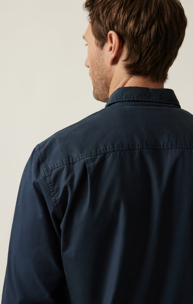 34 Heritage Shirt Luxe Twill - Dress Blues-Men&#39;s Shirts-Brooklyn-Vancouver-Yaletown-Canada