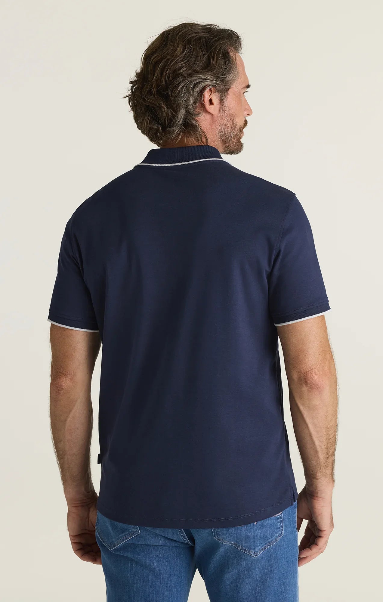 34 Heritage Riviera Polo Navy-Men's T-Shirts-Howard-Surrey-Canada