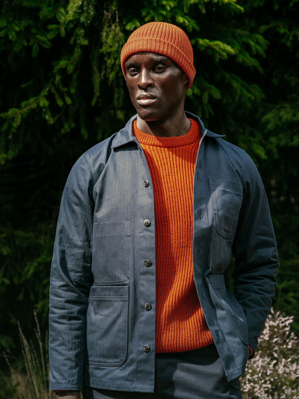 Peregrine Porter Beanie - Orange-Men's Accessories-Brooklyn-Vancouver-Yaletown-Canada