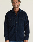 34 Heritage Overshirt - Navy-Men's Jackets-Brooklyn-Vancouver-Yaletown-Canada