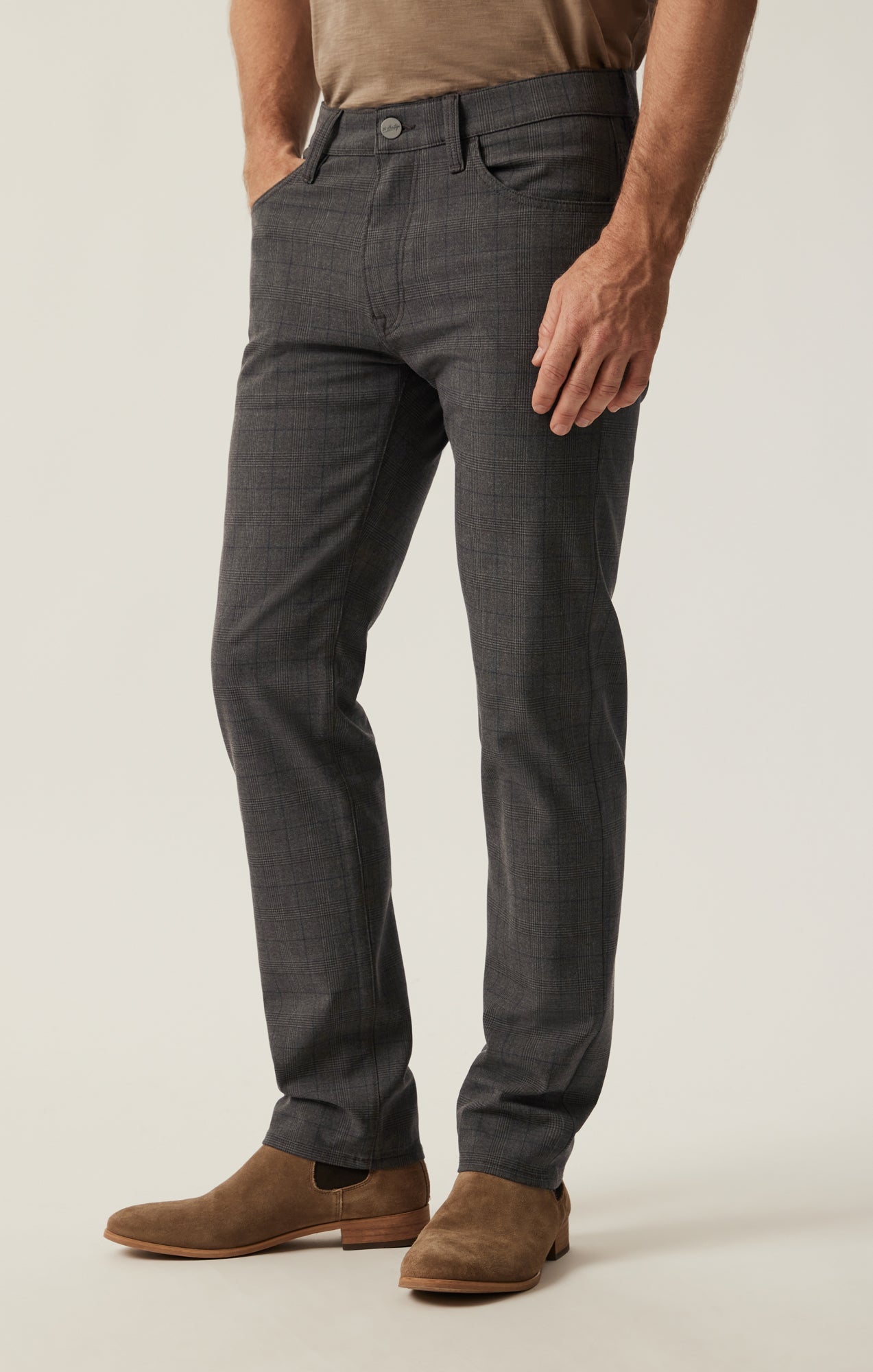 34 Heritage Courage Pant Brown Elite Check-Men&#39;s Pants-Brooklyn-Vancouver-Yaletown-Canada