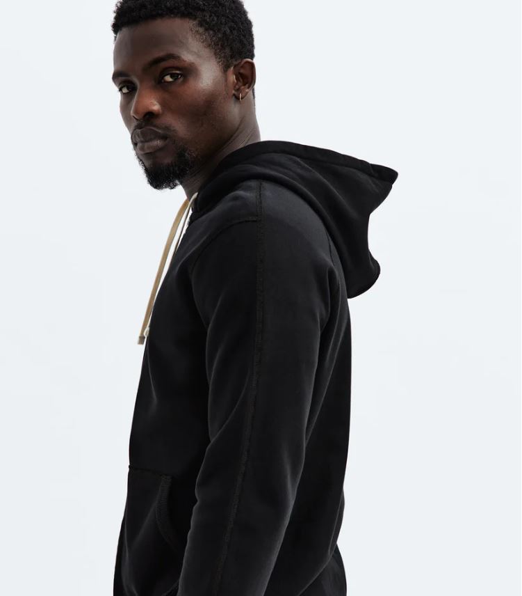 Reigning Champ CORE Knit Mid Wt Terry Full Zip Hoodie-Men's Sweatshirts-Yaletown-Vancouver-Surrey-Canada