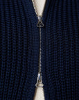 Peregrine River Zip Through Cardigan - Navy-Men's Sweaters-Brooklyn-Vancouver-Yaletown-Canada