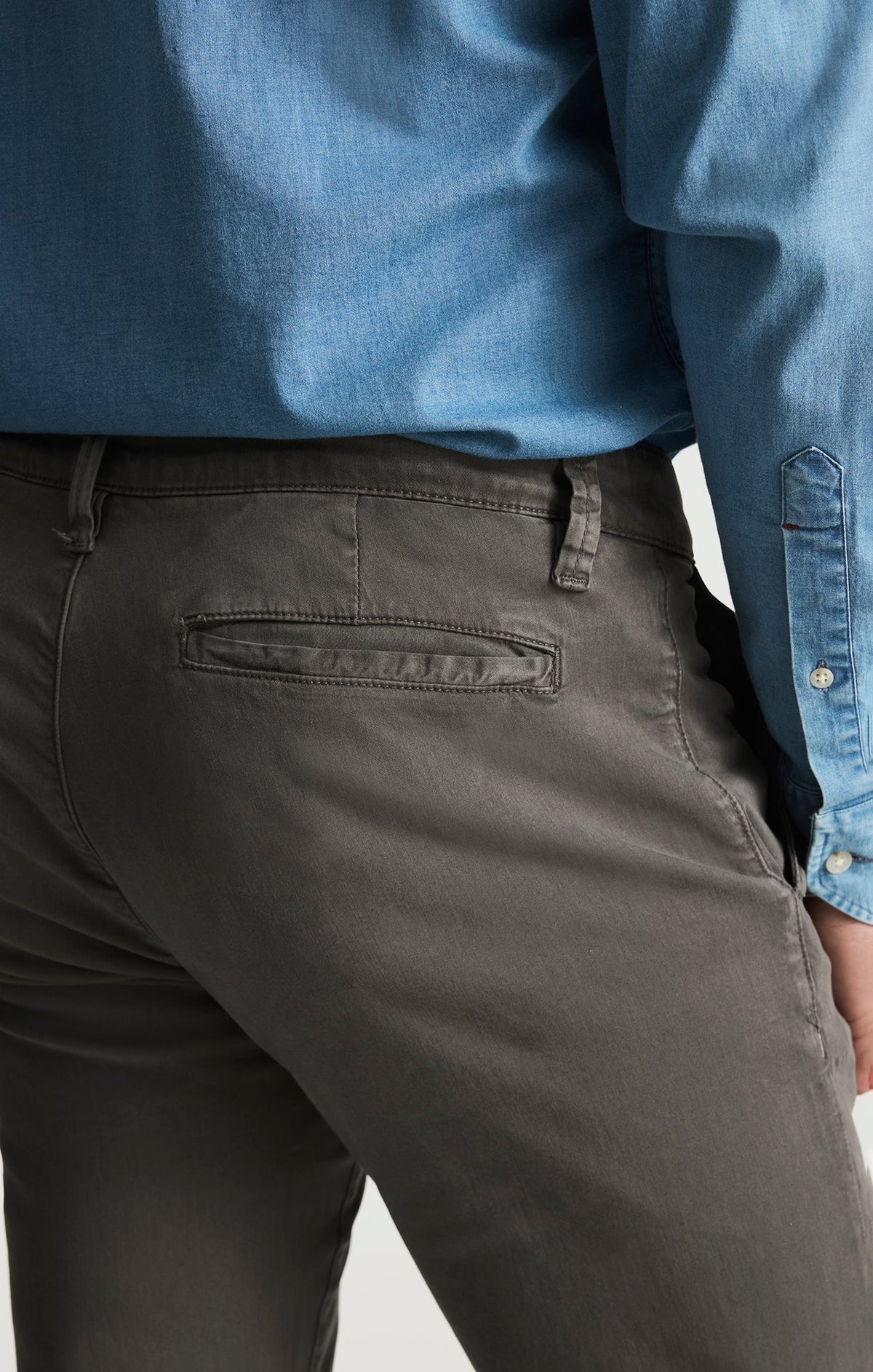 34 Heritage Verona Pant Sardine Grey Twill-Men's Pants-Brooklyn-Vancouver-Yaletown-Canada