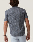 34 Heritage Field Short Sleeve Shirt Dark Navy-Men's Shirts-Brooklyn-Vancouver-Yaletown-Canada