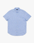 34 Heritage Linen Short Sleeve Shirt Hawaiian Ocean-Men's Shirts-Brooklyn-Vancouver-Yaletown-Canada