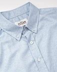 Outclass L/S Classic Shirt - Sky Heather-Men's Shirts-Brooklyn-Vancouver-Yaletown-Canada