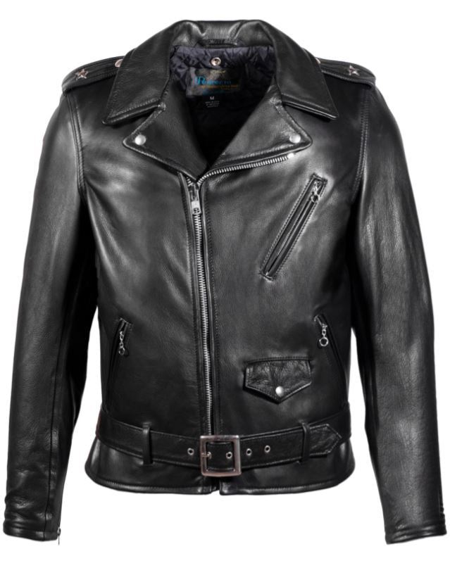 Schott CORE Cowhide Perfecto Leather Jacket-Men's Leather Jackets-Yaletown-Vancouver-Surrey-Canada