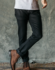 Kato CORE - The Scissors Slim Tapered 10.5 oz Denim Jeans Black Raw-Men's Denim-Yaletown-Vancouver-Surrey-Canada