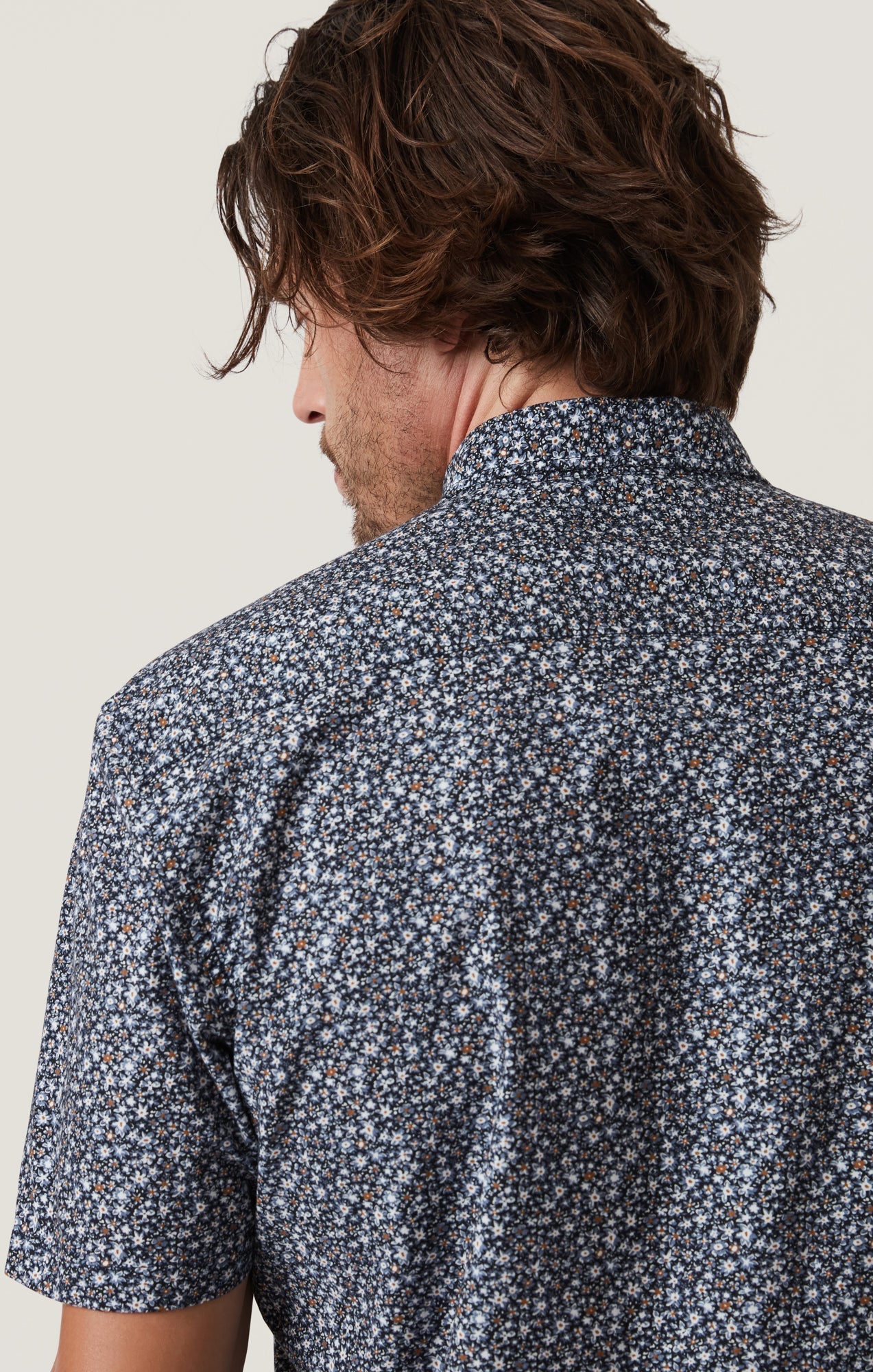 34 Heritage Field Short Sleeve Shirt Dark Navy-Men's Shirts-Brooklyn-Vancouver-Yaletown-Canada