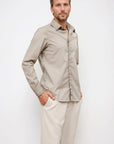 Ploumanach Harrison Poplin Shirt - Grafite-Men's Shirts-Brooklyn-Vancouver-Yaletown-Canada