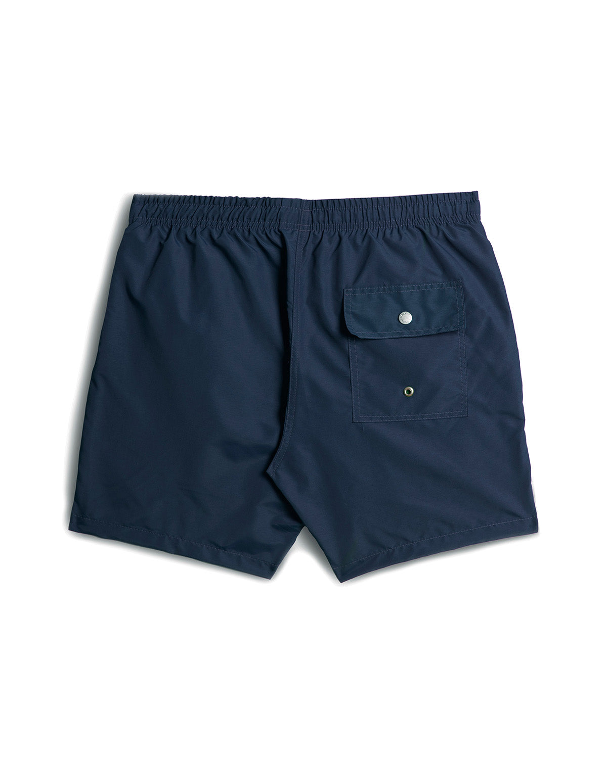 Bather Solid Navy Swim Trunk - Navy-Men's Shorts-Brooklyn-Vancouver-Yaletown-Canada