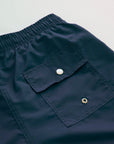 Bather Solid Navy Swim Trunk - Navy-Men's Shorts-Brooklyn-Vancouver-Yaletown-Canada