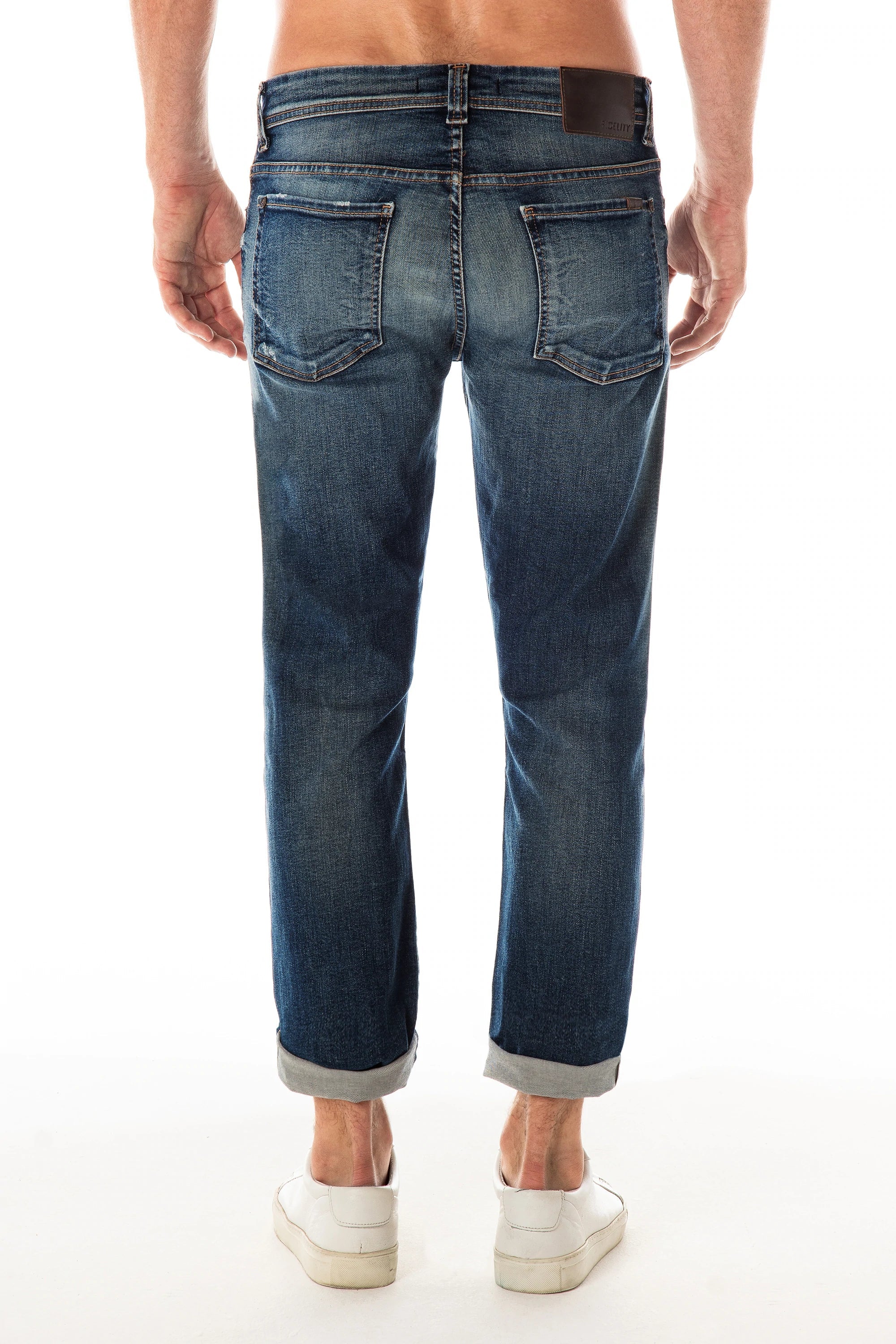 Fidelity Denim Torino Patchouli Selvedge Slim Fit Jeans-Men&#39;s Denim-Yaletown-Vancouver-Surrey-Canada